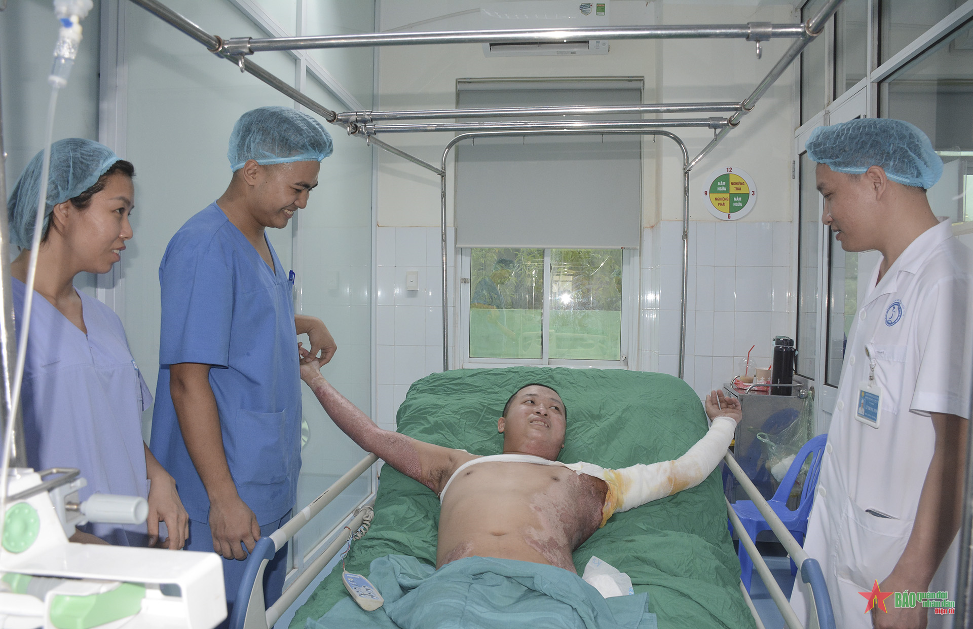 Bệnh viện Bỏng Quốc gia Lê Hữu Trác: Kế thừa truyền thống anh hùng